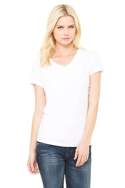 Bella+Canvas B6005 - Ladies Jersey Short-Sleeve V-Neck T-Shirt