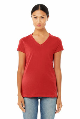 Bella+Canvas B6005 - Ladies Jersey Short-Sleeve V-Neck T-Shirt