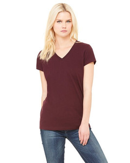 Bella+Canvas B6005 - Ladies Jersey Short-Sleeve V-Neck T-Shirt