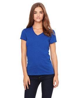 Bella+Canvas B6005 - Ladies Jersey Short-Sleeve V-Neck T-Shirt