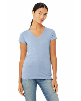 Bella+Canvas B6005 - Ladies Jersey Short-Sleeve V-Neck T-Shirt