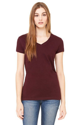 Bella+Canvas B6005 - Ladies Jersey Short-Sleeve V-Neck T-Shirt