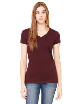 Bella+Canvas B6005 - Ladies Jersey Short-Sleeve V-Neck T-Shirt