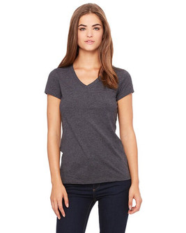 Bella+Canvas B6005 - Ladies Jersey Short-Sleeve V-Neck T-Shirt