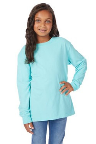 ComfortWash by Hanes GDH275 - Youth Crew Long-Sleeve T-Shirt