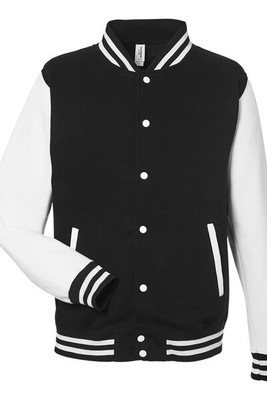 Just Hoods By AWDis JHA043 - Men's 80/20 Heavyweight Letterman Jacket