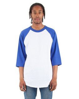 Shaka Wear SHRAG - Adult 6 oz., 3/4-Sleeve Raglan T-Shirt