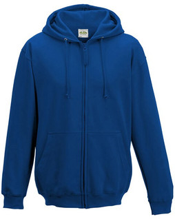 Just Hoods By AWDis JHA050 - Mens 80/20 Midweight College Full-Zip Hooded Sweatshirt