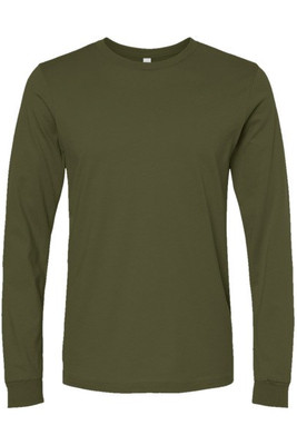 Bella+Canvas 3501 - T-shirt à manches longues en jersey pour hommes