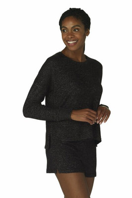 Boxercraft L06 - Ladies Cuddle Soft Boxy Crewneck Sweatshirt