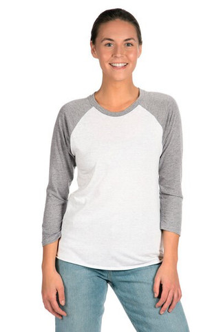 Next Level Apparel 6051 - Unisex Triblend 3/4-Sleeve Raglan