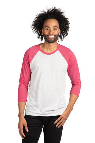 Next Level Apparel 6051 - Unisex Triblend 3/4-Sleeve Raglan