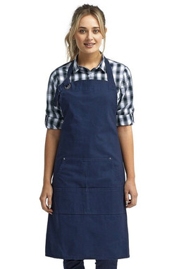 Artisan Collection by Reprime RP137 - "Calibre" Heavy Cotton Canvas Pocket Apron