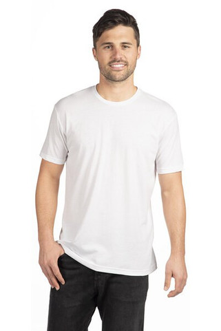 Next Level Apparel 6410 - Mens Premium Sueded Cotton Blend Crewneck Tee
