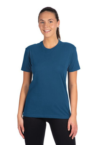 Next Level Apparel 6410 - Camiseta Suave de Algodón y Poliéster para Hombre