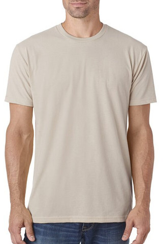 Next Level Apparel 6410 - Camiseta Suave de Algodón y Poliéster para Hombre