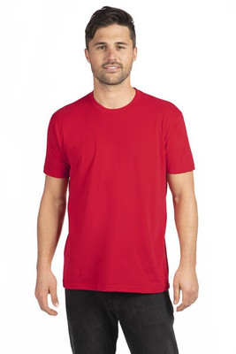 Next Level Apparel 6410 - Camiseta Suave de Algodón y Poliéster para Hombre
