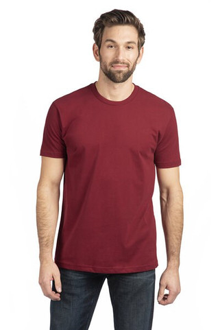 Next Level Apparel 6410 - Mens Premium Sueded Cotton Blend Crewneck Tee