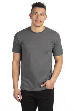 Next Level Apparel 6410 - Mens Premium Sueded Cotton Blend Crewneck Tee