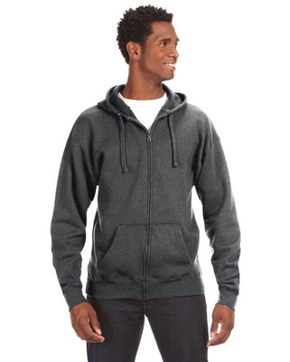 J. America JA8821 - Adult Premium Full-Zip Fleece Hooded Sweatshirt