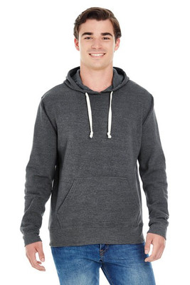 J. America JA8871 - Adult Triblend Pullover Fleece Hooded Sweatshirt