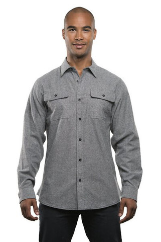 Burnside BU8200 - Mens Solid Flannel Shirt