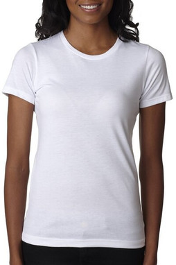 Next Level Apparel 6610 - Womens Premium Heathered Cotton Blend Tee