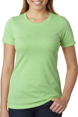 Next Level Apparel 6610 - Womens Premium Heathered Cotton Blend Tee