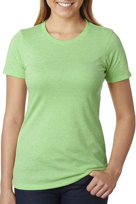Next Level Apparel 6610 - Women's Premium Heathered Cotton Blend Tee