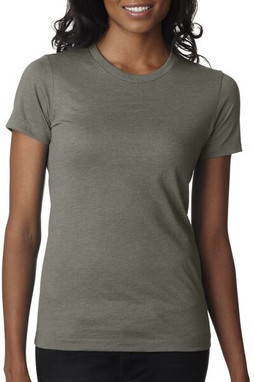 Next Level Apparel 6610 - Womens Premium Heathered Cotton Blend Tee