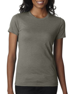 Next Level Apparel 6610 - Womens Premium Heathered Cotton Blend Tee