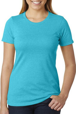 Next Level Apparel 6610 - Womens Premium Heathered Cotton Blend Tee