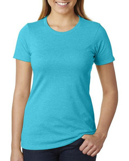 Next Level Apparel 6610 - Camiseta Mujer Algodón y Poliéster Confort