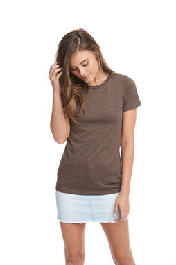 Next Level Apparel 6610 - Womens Premium Heathered Cotton Blend Tee