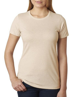 Next Level Apparel 6610 - Womens Premium Heathered Cotton Blend Tee