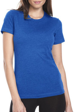 Next Level Apparel 6610 - Womens Premium Heathered Cotton Blend Tee