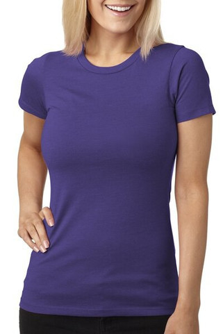 Next Level Apparel 6610 - Camiseta Mujer Algodón y Poliéster Confort