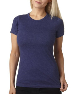 Next Level Apparel 6610 - Camiseta Mujer Algodón y Poliéster Confort
