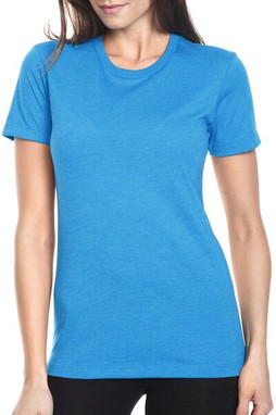 Next Level Apparel 6610 - Womens Premium Heathered Cotton Blend Tee
