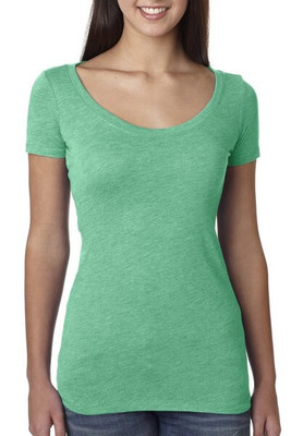Next Level Apparel 6730 - Ladies Triblend Scoop