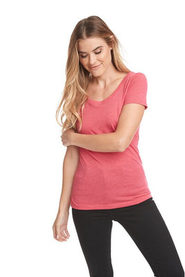 Next Level Apparel 6730 - Ladies Triblend Scoop