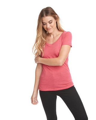 Next Level Apparel 6730 - Ladies Triblend Scoop