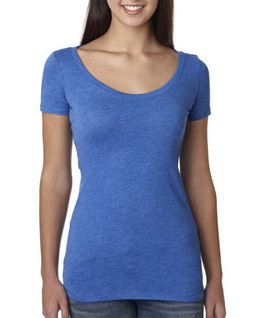 Next Level Apparel 6730 - Ladies Triblend Scoop
