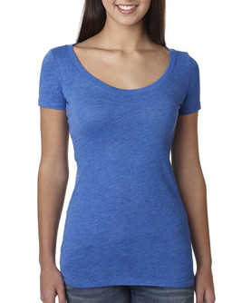 Next Level Apparel 6730 - Ladies Triblend Scoop