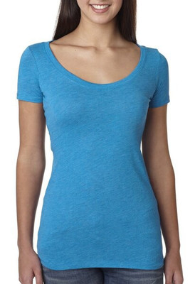 Next Level Apparel 6730 - Ladies Triblend Scoop
