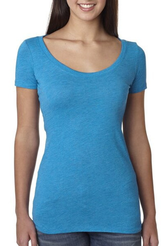 Next Level Apparel 6730 - Ladies Triblend Scoop