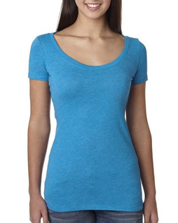 Next Level Apparel 6730 - Ladies Triblend Scoop