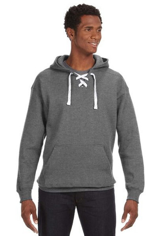 J. America JA8830 - Adult Sport Lace Hooded Sweatshirt