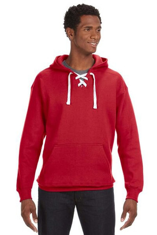 J. America JA8830 - Adult Sport Lace Hooded Sweatshirt