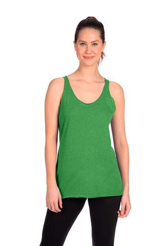 Next Level Apparel 6733 - Ladies Triblend Racerback Tank